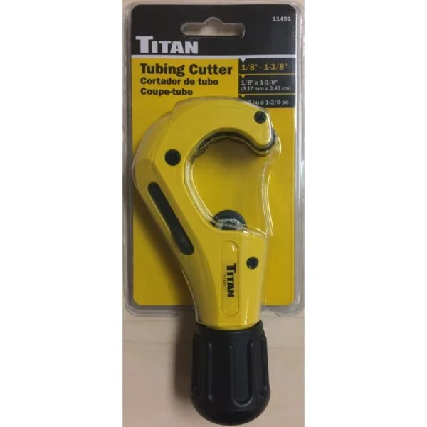 Titan 11491 1/8 in. to 1-3/8 in. Tubing Cutter - Image 2