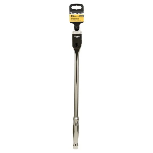 Titan 12015 3/8 in. Drive 15 in. Ratcheting Breaker Bar - Image 2