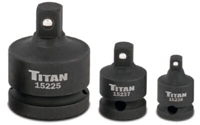 Titan 12036 3 pc. Réduction du jeu d’adaptateurs d’impact