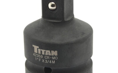 Titan 42359 1 po F à 3/4 po. Adaptateur réducteur M