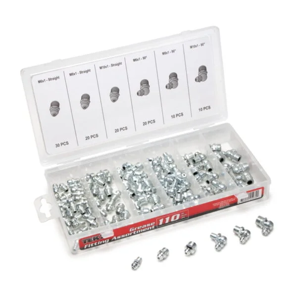 Titan 45274 110 pc. Metric Grease Fit Assortment