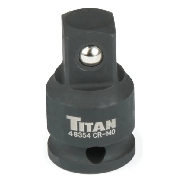 Titan 48354 3/8 in. to 1/2 in. Dr. Increasing Imp. Adapter