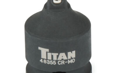 Titan 48355 3/8 in. to 1/4 in. Dr. Reducing Imp. Adapter