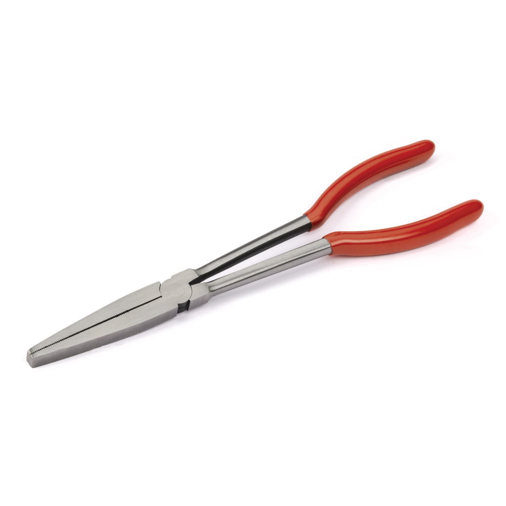 Soft Grip Long Nose Pliers with Cutting Edge